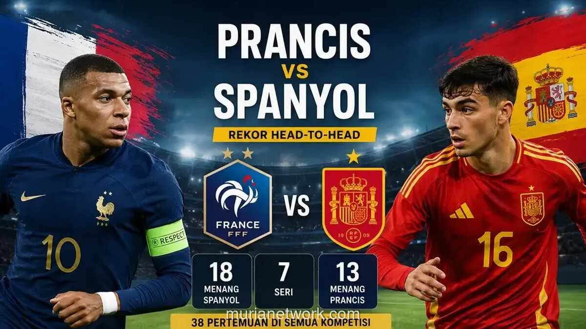 Spanyol Unggul Head to Head Jelang Semifinal Piala Dunia 2026 Lawan Prancis