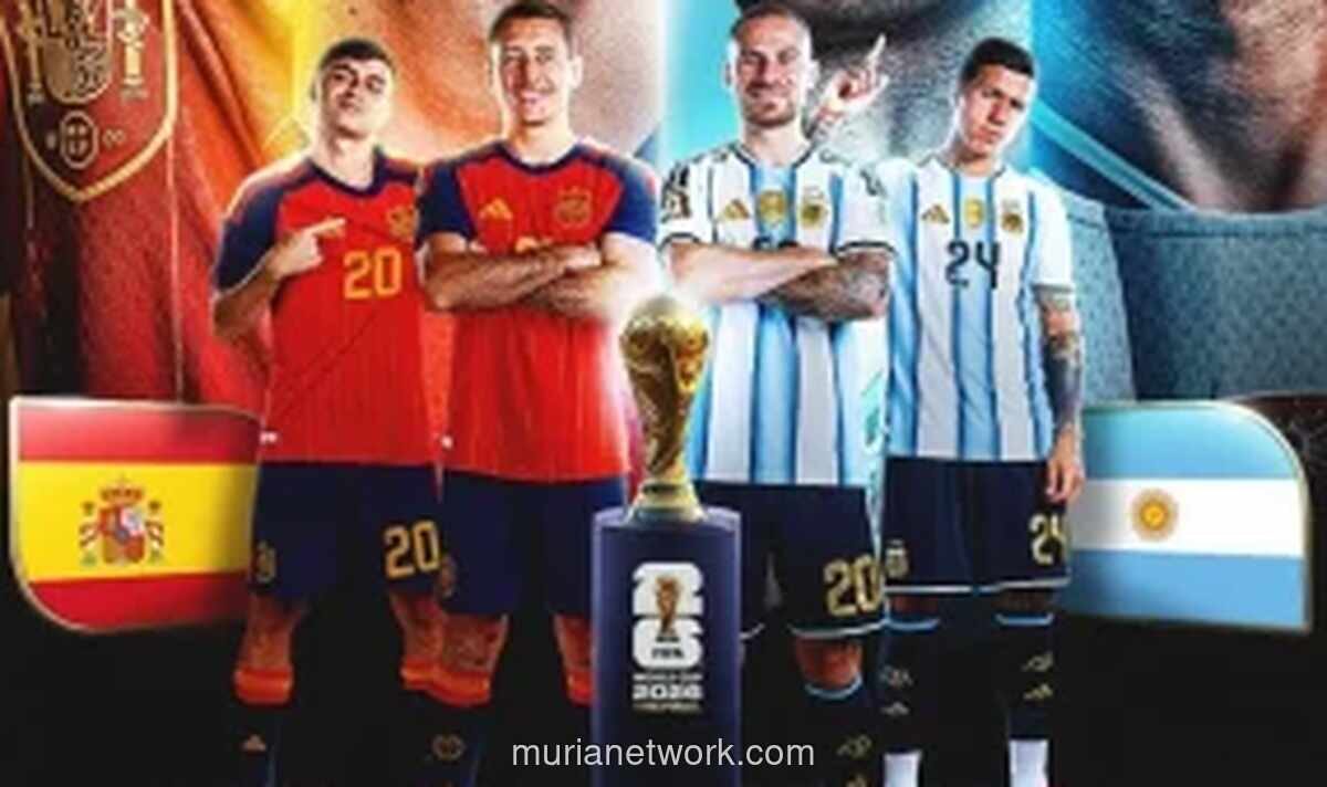 Final Piala Dunia 2026: Spanyol vs Argentina, Rekor Berimbang Siap Terpecahkan