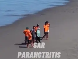 Wanita Misterius Nekat ke Tengah Laut Parangtritis, Kabur Usai Dievakuasi