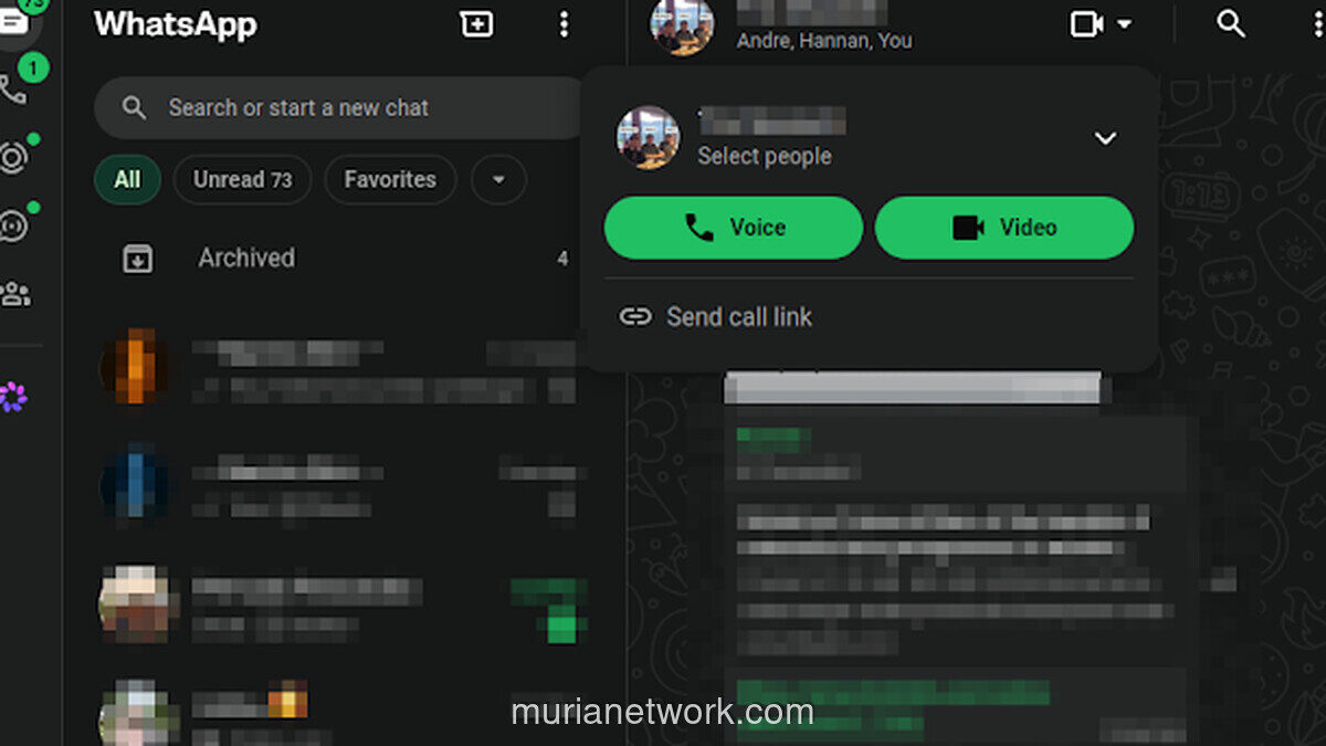WhatsApp Luncurkan Fitur Panggilan Web dan Transfer Panggilan