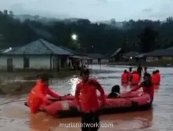 Tanggul Jebol, Banjir Rendam 200 KK di Tapanuli Tengah