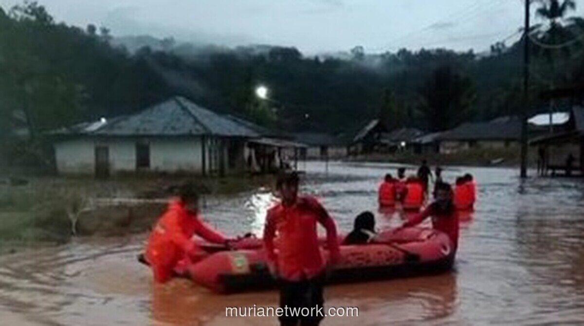 Tanggul Jebol, Banjir Rendam 200 KK di Tapanuli Tengah