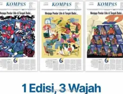 HUT ke-61, Kompas Terbitkan Tiga Cover Berbeda untuk Pertama Kalinya