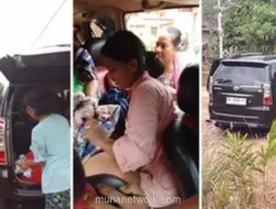Jalan Rusak Hambat Perjalanan, Ibu di Way Kanan Melahirkan di Dalam Mobil
