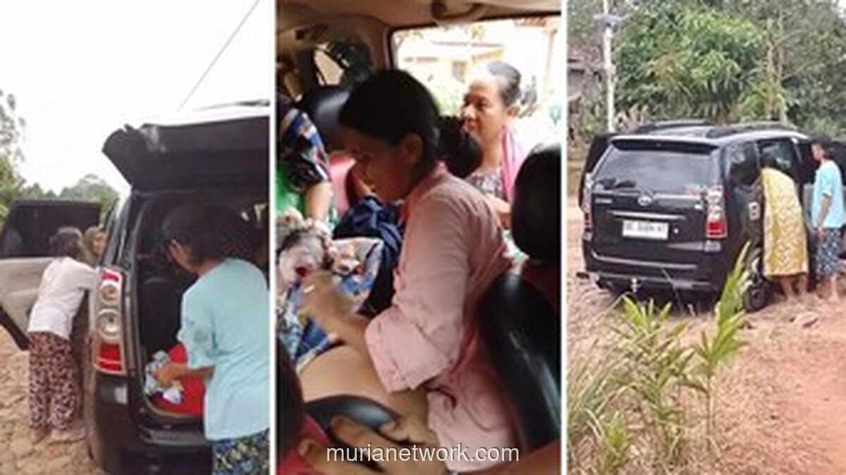 Jalan Rusak Hambat Perjalanan, Ibu di Way Kanan Melahirkan di Dalam Mobil