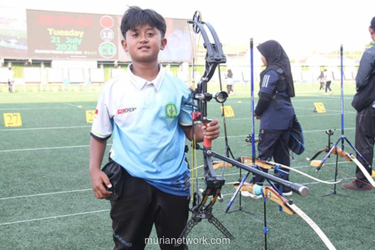 Atlet Panahan U-13 Banjarnegara Syabiel Al Ghifari Sering Naik Kategori Usia demi Uji Mental