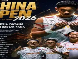 Indonesia Turunkan 12 Wakil di China Open 2026, Fajar/Fikri Jadi Andalan
