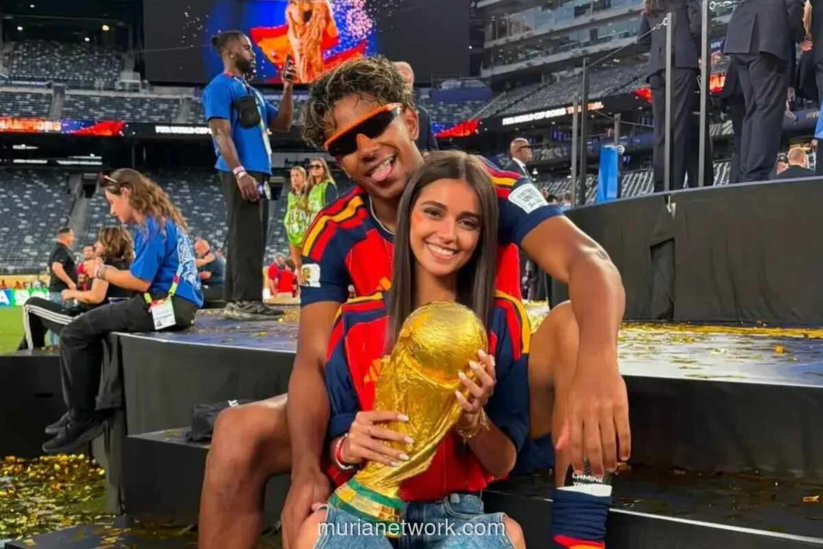 Content Creator Asal Sevilla Ines Garcia Santos Dampingi Lamine Yamal Rayakan Gelar Piala Dunia 2026