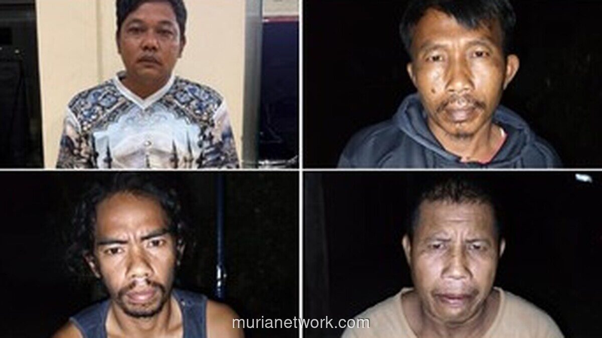 Polisi Tangkap Empat Pembunuh Tapir di Mesuji, Ini Peran Masing-masing