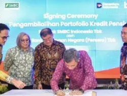 BTN Resmi Kelola Portofolio Kredit Pensiun SMBC Indonesia