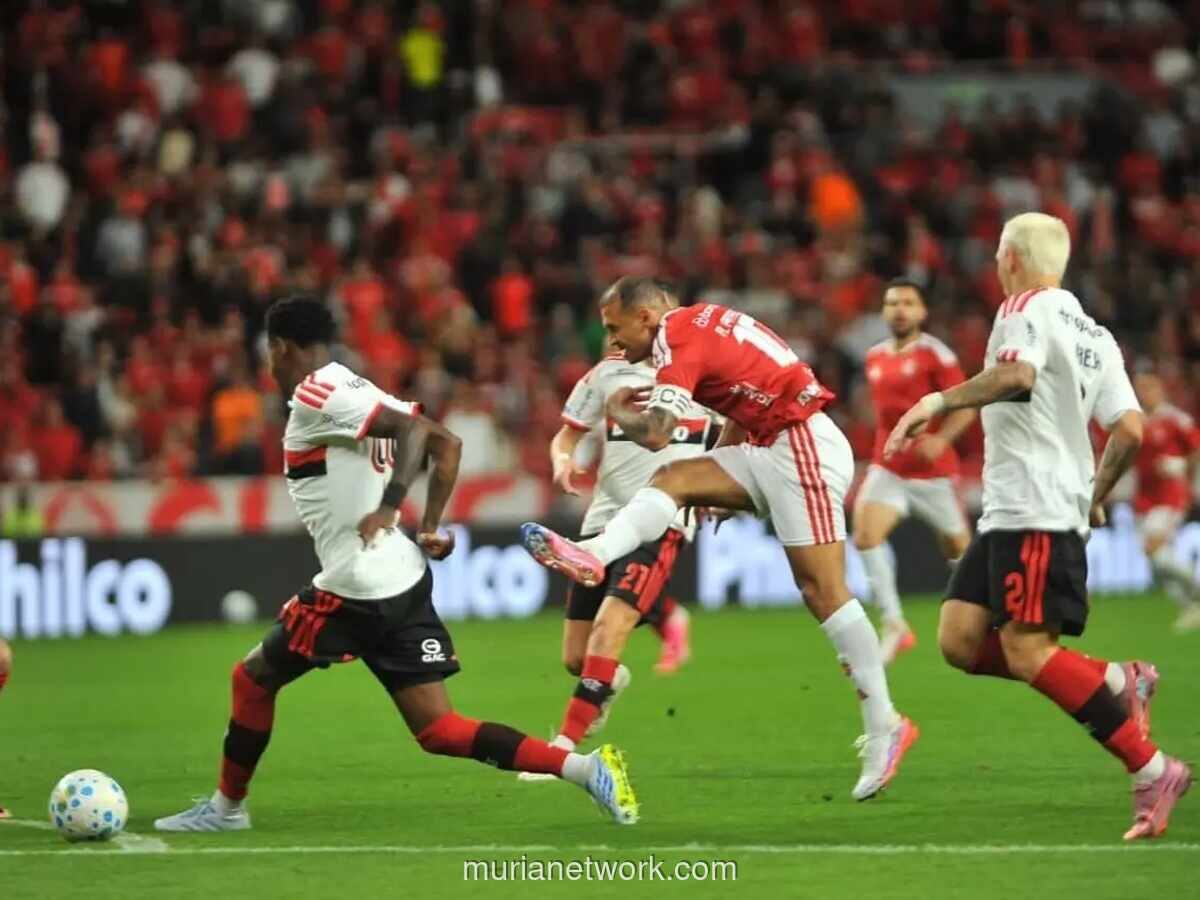 Paulo Pezzolano Ubah Taktik, Internacional Tahan Flamengo 1-1