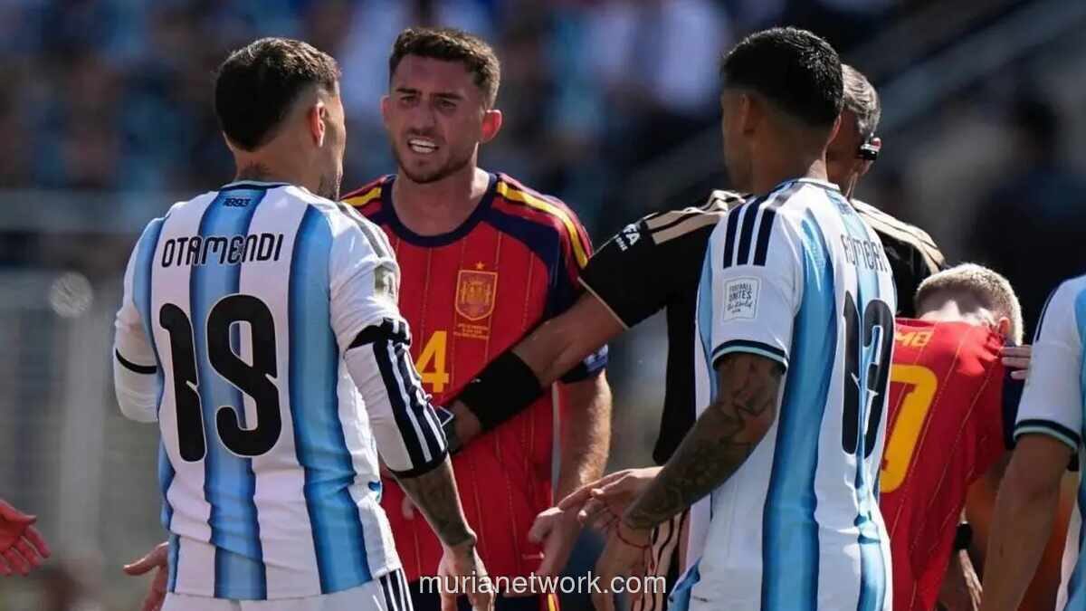 Adu Mulut Otamendi dan Rodri Warnai Final Piala Dunia 2026, Ini Isi Percakapannya