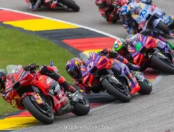 Mario Aji Tembus Q2 Moto2 Jerman Usai Absen Lima Seri karena Cedera Leher