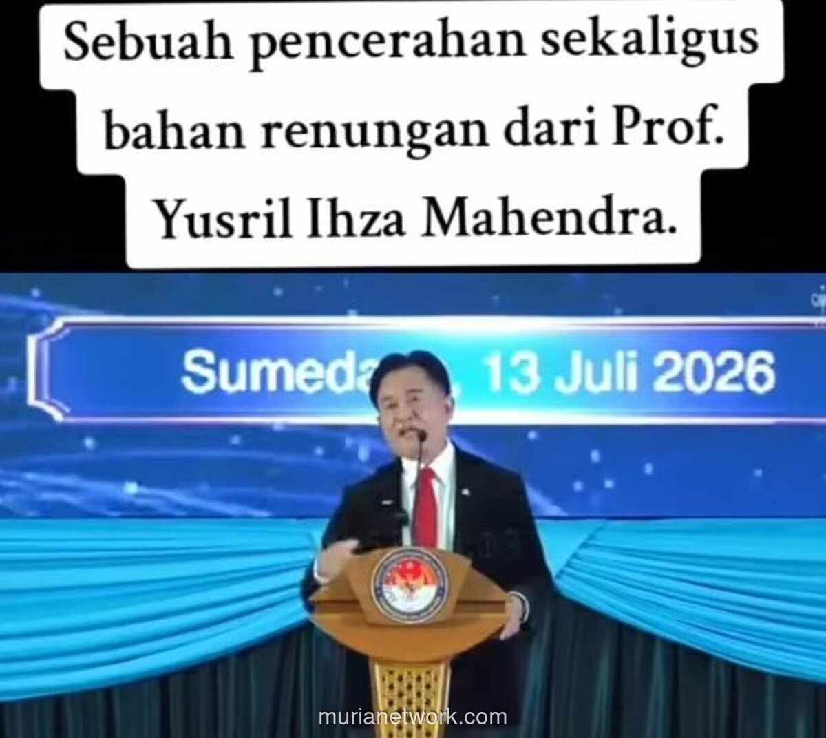 Yusril: Kepastian Hukum di Indonesia Masih Bermasalah