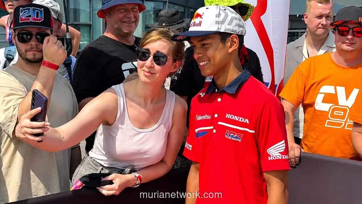 Veda Pratama Bidik Kebangkitan di Moto3 Jerman Usai Gagal Finis di Assen