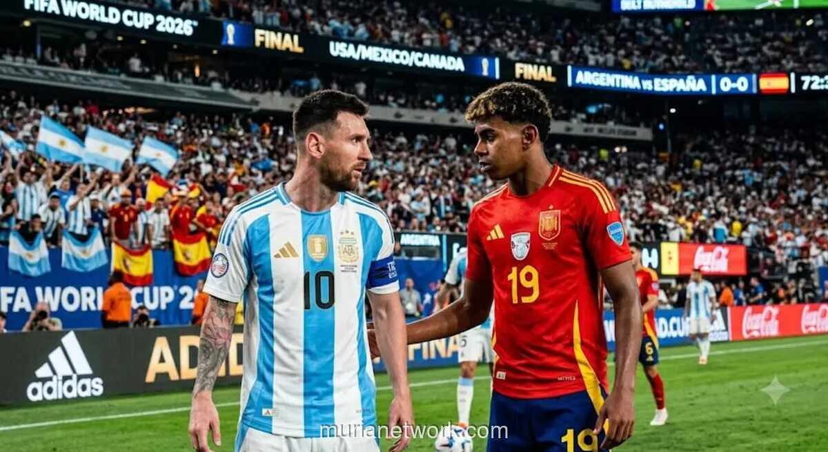 Final Piala Dunia 2026: Spanyol vs Argentina, Duel Dua Raksasa Sepak Bola