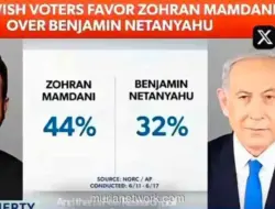 Survei: Wali Kota Muslim New City Lebih Disukai Warga Yahudi AS Dibanding Netanyahu