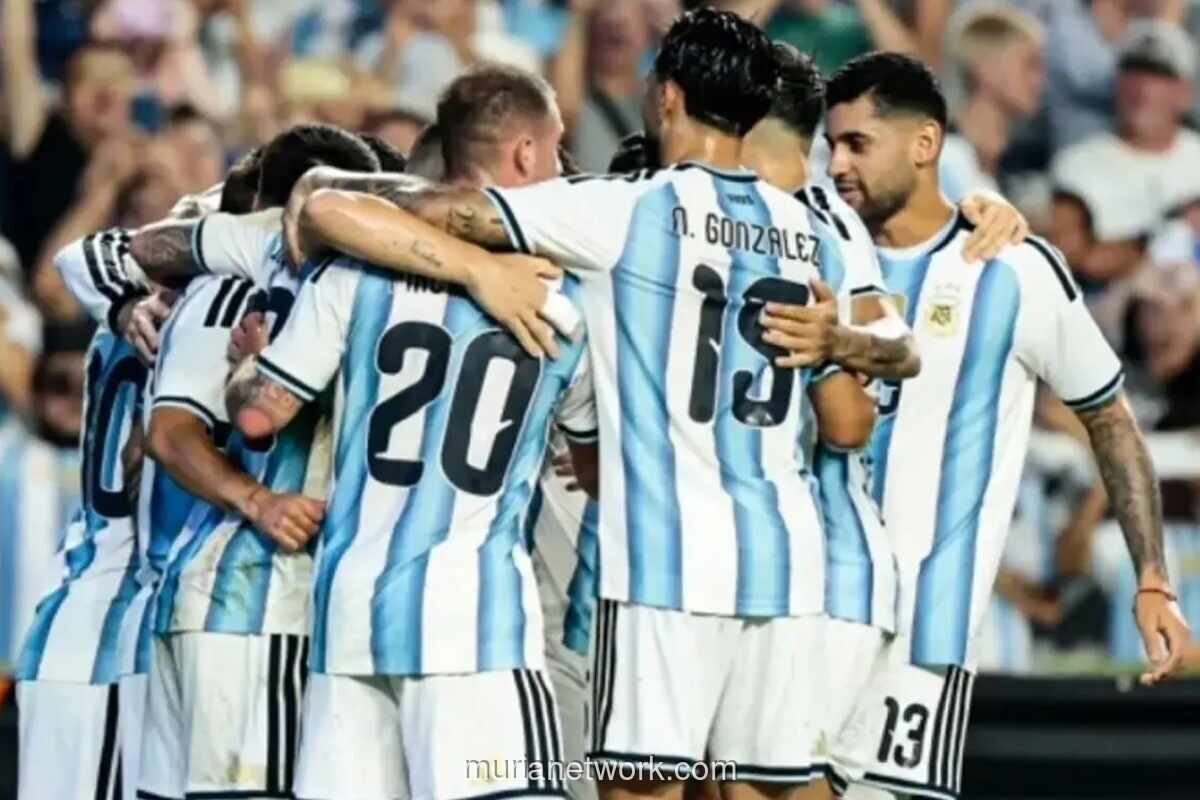 Argentina Bidik Rekor 72 Tahun Saat Hadapi Swiss di Laga Krusial