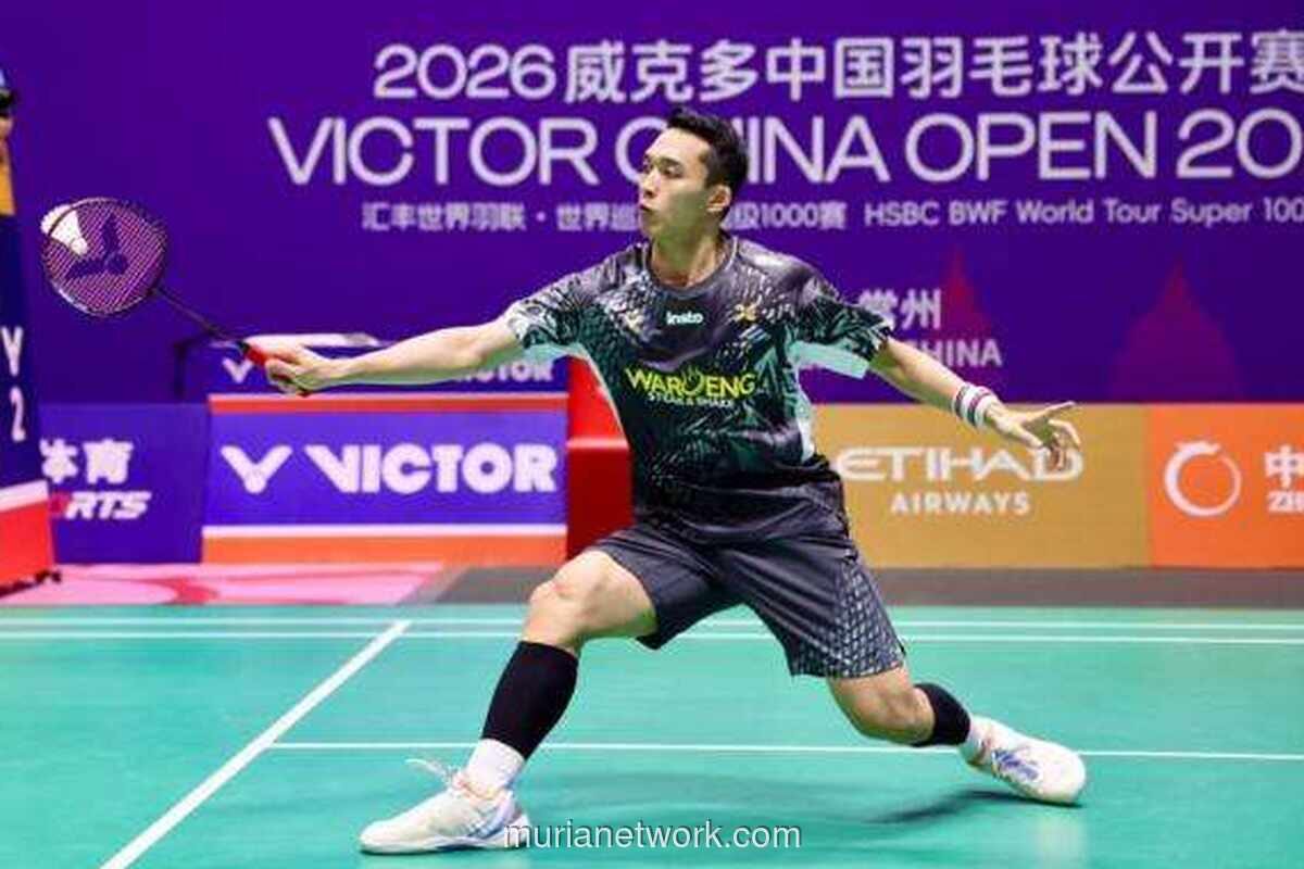 Jonatan Christie Tersingkir di Perempat Final China Open Usai Dikalahkan Victor Lai