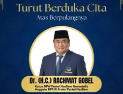 Anggota DPR Rachmat Gobel Tutup Usia
