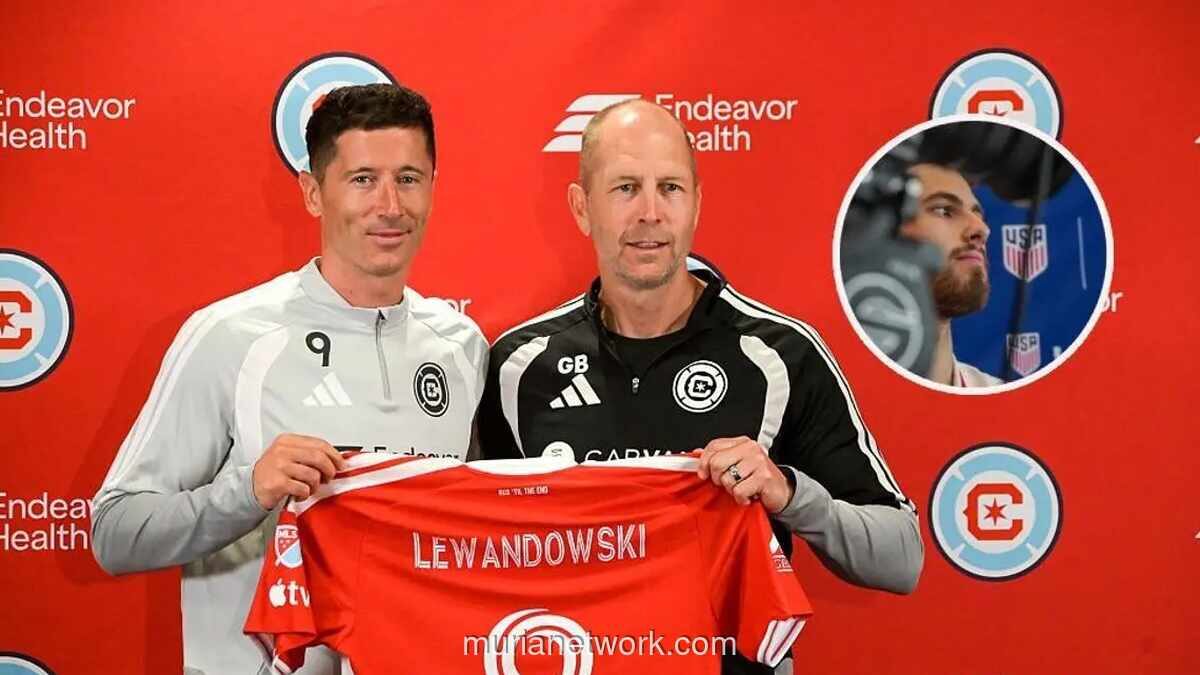 Debut Robert Lewandowski di Chicago Fire Tertunda Akibat Polusi Asap Kebakaran Hutan Kanada