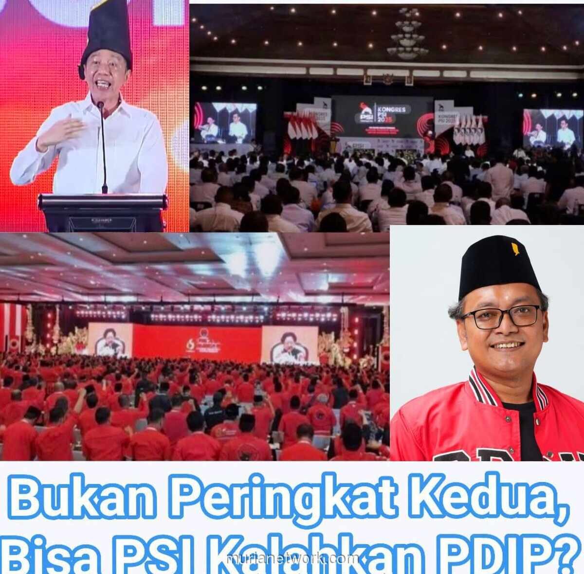 PSI Incar PDIP, tapi Suara Masih Jauh dari Ambang Parlemen