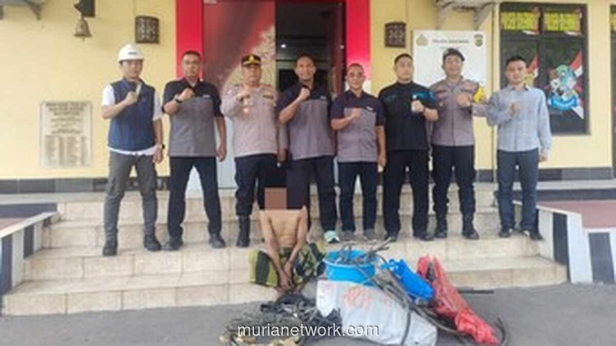 Karyawan Pabrik di Cileungsi Ditangkap karena Curi Kabel Tembaga