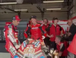 Kayla Yaakov, Pembalap Wanita Pertama yang Kendarai Motor Ducati Milik Marc Marquez