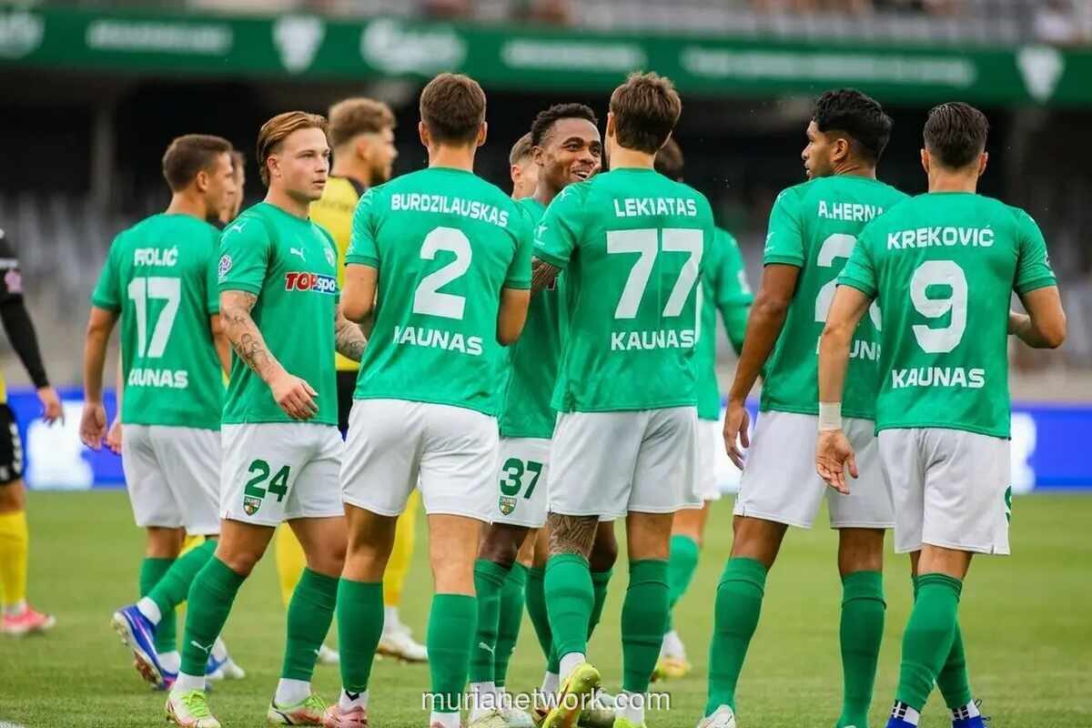 Laga Penentu Kauno Zalgiris vs KI Klaksvik Pindah Venue karena Konser Pitbull