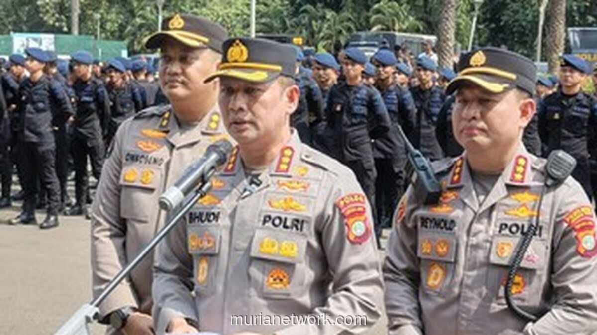 Polda Metro Jaya Kerahkan 4.839 Personel Kawal Aksi Unjuk Rasa di Jakarta