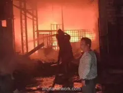 Gudang Rongsokan di Lamongan Ludes Terbakar, Kerugian Capai Ratusan Juta