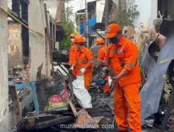 Kebakaran di Palmerah Tewaskan Seorang Lansia, Diduga Akibat Korsleting