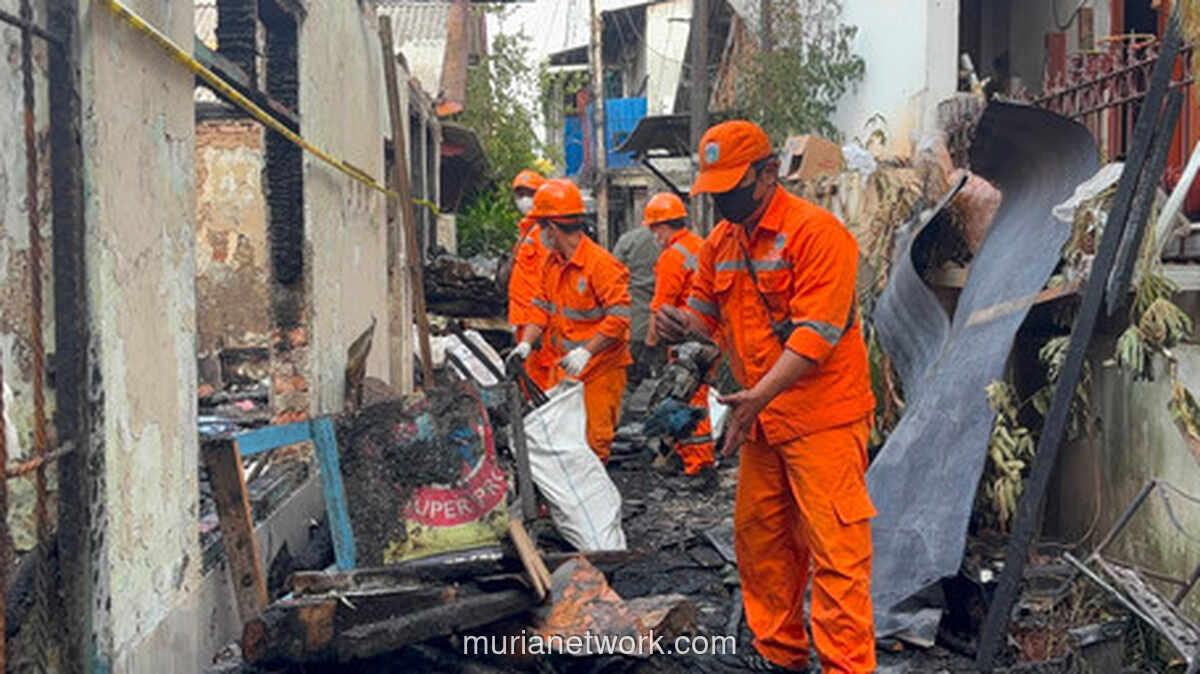 Kebakaran di Palmerah Tewaskan Seorang Lansia, Diduga Akibat Korsleting