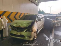 Empat Mobil Terlibat Kecelakaan Beruntun di Tol JORR Pasar Rebo, Tak Ada Korban