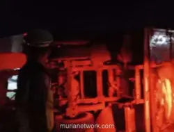 Kecelakaan Maut di Jalintim Tulang Bawang, Tiga Tewas dan Enam Luka