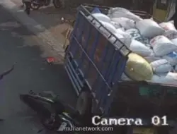 Kecelakaan Maut di Jombang: Suami Tewas, Istri Luka Usai Motor Dihantam Truk
