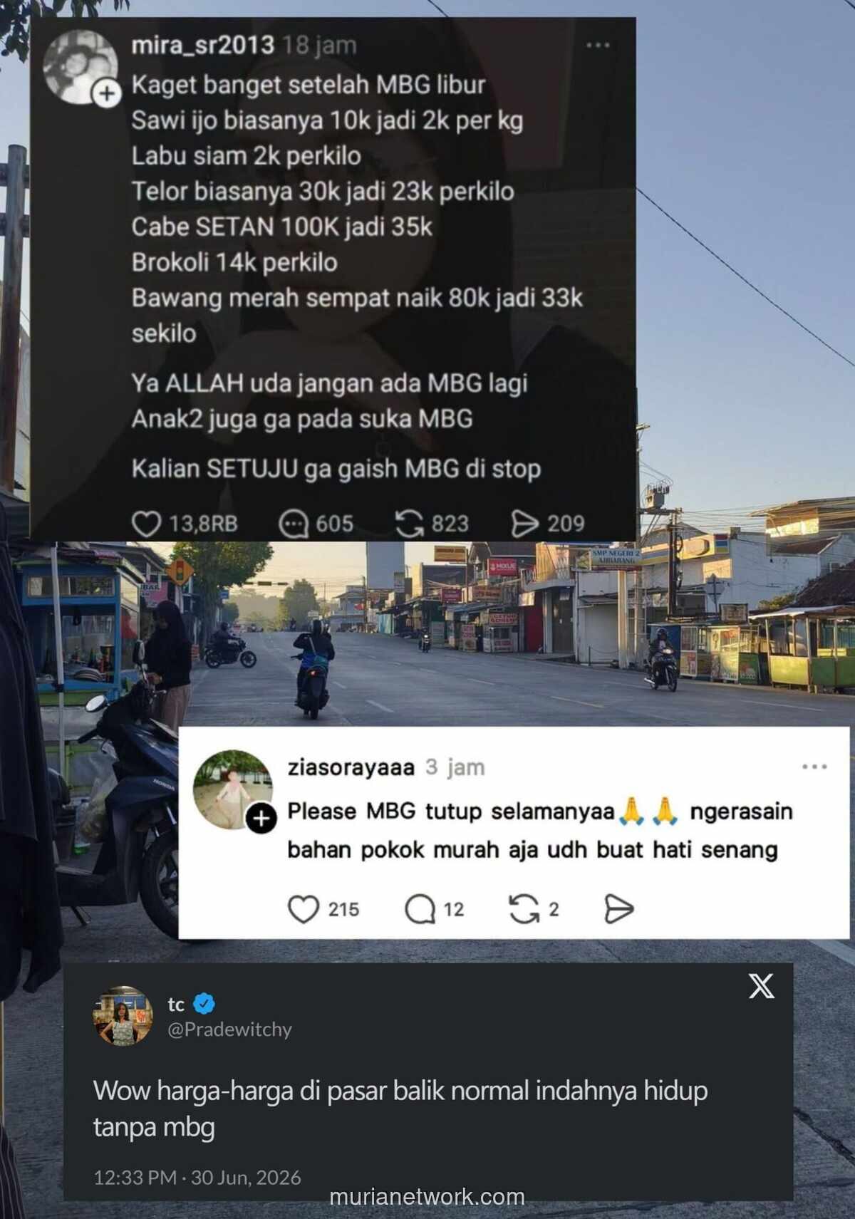 Emak-emak Lebih Butuh Bahan Pangan Murah daripada Program Makan Bergizi Gratis