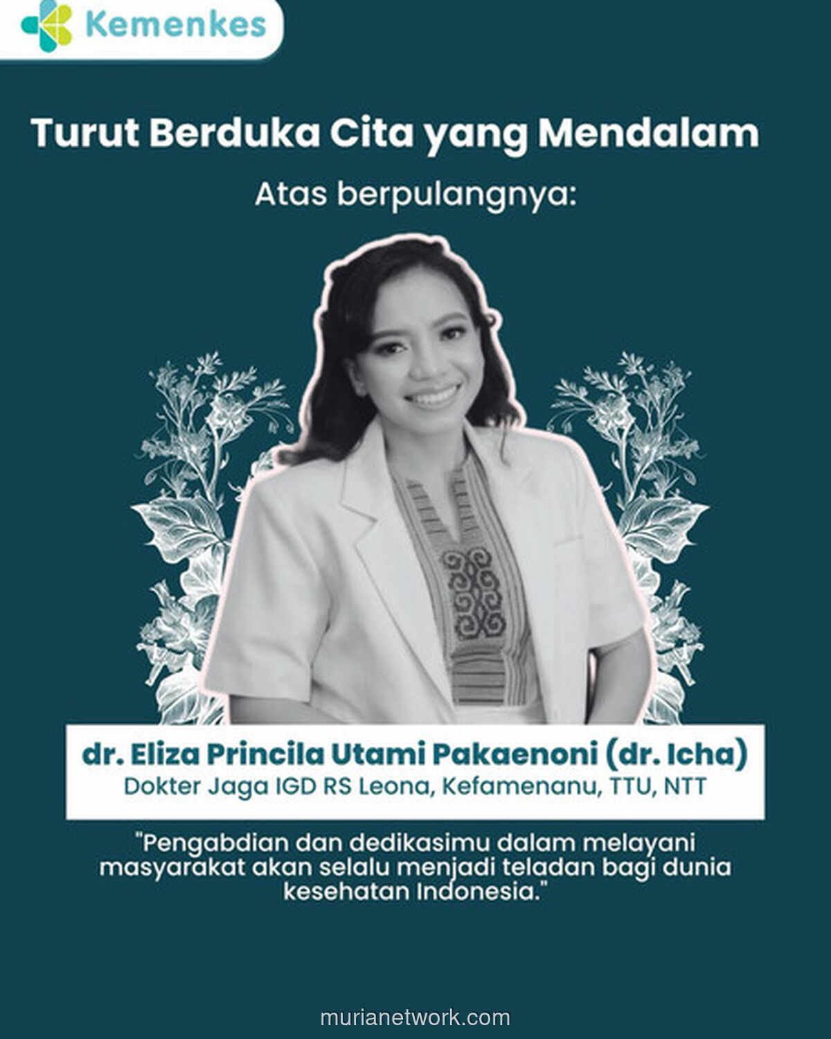 Kemenkes Serahkan Hasil Investigasi Kematian Dokter Icha ke Polisi