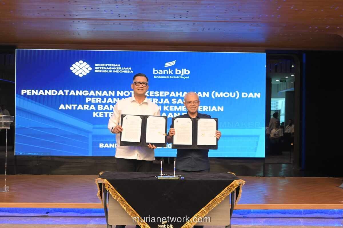Kemnaker dan bank bjb Jalin Kerja Sama Pengembangan SDM dan Layanan Perbankan