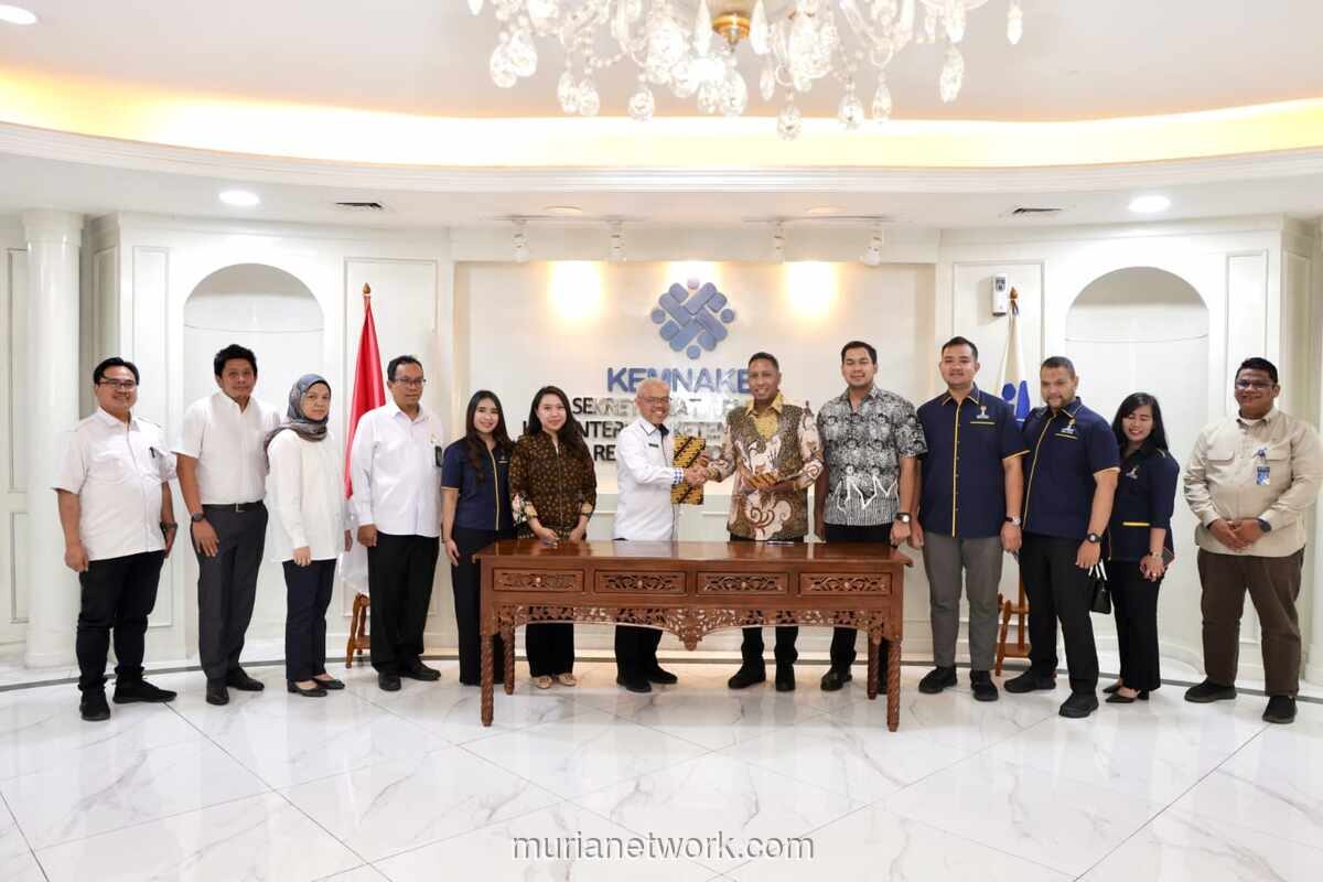 Kemnaker dan HIPMI Jaya Teken Kerja Sama Tingkatkan Kompetensi Tenaga Kerja