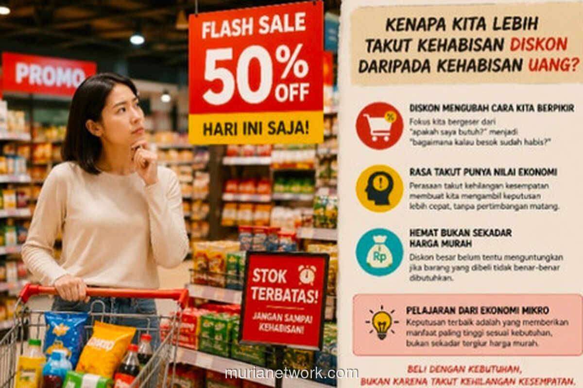 Fenomena Diskon: Antara Kebutuhan dan Rasa Takut Kehilangan Kesempatan
