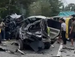 Tabrakan Beruntun di Sibolangit Tewaskan 4 Orang, Truk Air Mineral Hantam 9 Kendaraan