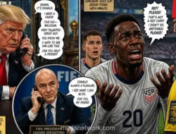 Kontroversi Piala Dunia 2026: Telepon Trump ke Infantino Batalkan Kartu Merah Balogun