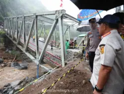 Mendagri Tito Pastikan Jembatan Enang-Enang di Bener Meriah Diperkuat Demi Keselamatan