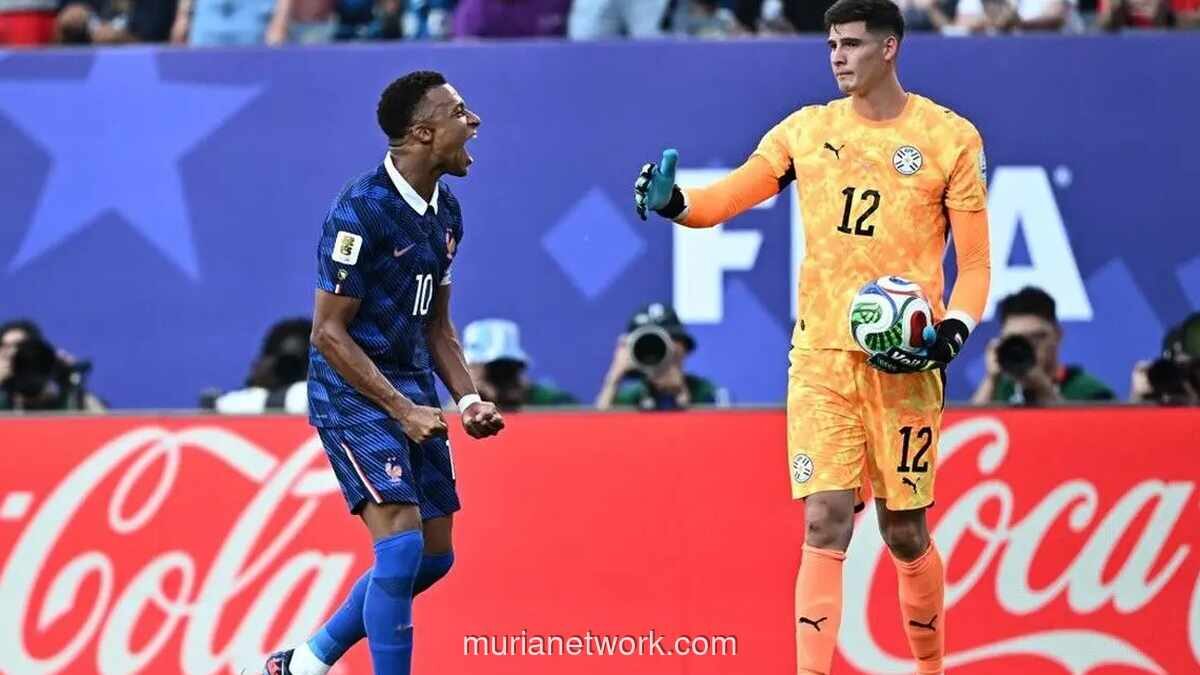 Insiden Mbappe Abaikan Salaman, Kiper Paraguay Lempar Bola ke Punggungnya