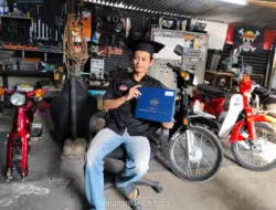 Dari Garasi 4x5 Meter, Mahasiswa UNY Sukses Restorasi Motor Lawas dan Biayai Kuliah