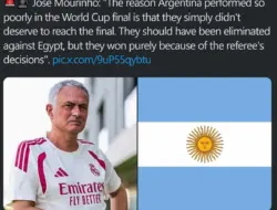 Mourinho Kritis soal Performa Argentina di Final Piala Dunia 2026