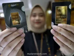 Harga Emas di Pegadaian Kompak Turun, Antam Merosot Rp6.000 per Gram