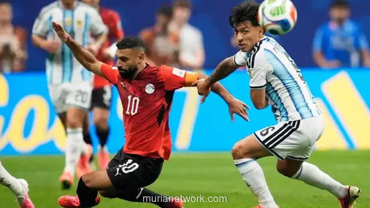 Kontroversi VAR Warnai Kemenangan Argentina atas Mesir di Piala Dunia 2026