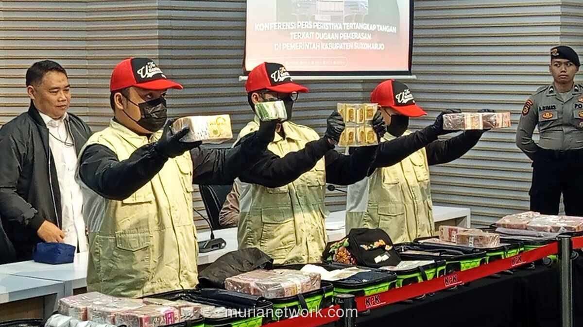 KPK Tetapkan Bupati Sukoharjo Tersangka Pemerasan, Diduga Terima Rp2,93 Miliar